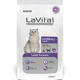 La Vital Hairball Kuzu Etli 1.5 kg Kedi Maması