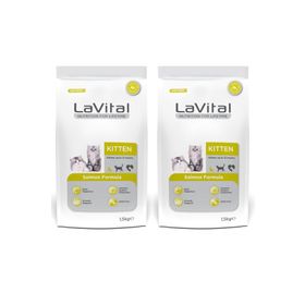 La Vital Kitten Somonlu Premium 2x1.5 kg Yavru Kedi Maması