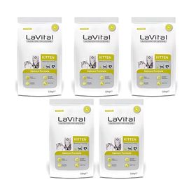 La Vital Kitten Somonlu Premium 5x1.5 kg Yavru Kedi Maması