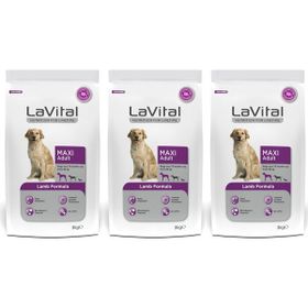 La Vital Kuzu Etli Büyük Irk Yetişkin 3x3 kg Kuru Köpek Maması