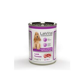 La Vital Kuzu Etli Yavru Köpek Yaş Maması 400 gr