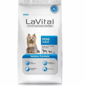 La Vital Mini Adult Somonlu 1.5 kg Küçük Irk Yetişkin Kuru Köpek Maması