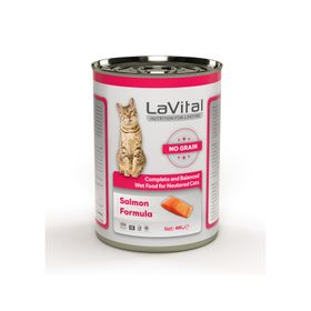 La Vital Somonlu 400 gr Kısırlaştırılmış Yaş Kedi Maması