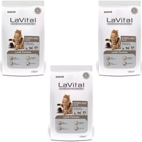 La Vital Sterilised Kuzulu Kısırlaştırılmış 3x1.5 kg Kuru Kedi Mama