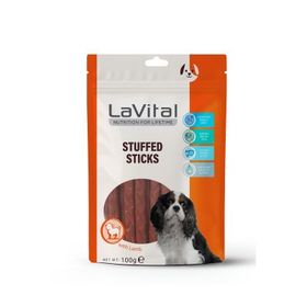 La Vital Stuffed Sticks Kuzu Etli ve Somonlu 100 gr Köpek Ödül Çubuğu