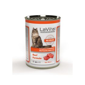 La Vital Tahılsız Adult Ezme Sığır Etli 400 gr Yetişkin Yaş Kedi Maması