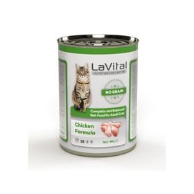 La Vital Tahılsız Adult Ezme Tavuklu Etli 400 gr Yetişkin Yaş Kedi Maması