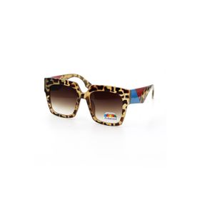 La Viva 2LV1822R003 Leopar Polerize Kadın Güneş Gözlüğü