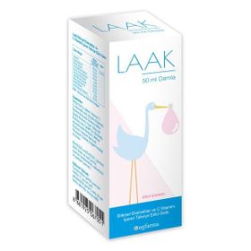 Laak Bitkisel Ekstraktlar Vitamin C 50 ml Damla