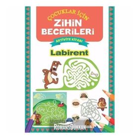 Labirent Çocuklar İçin Zihin Becerileri Aktivite Kitabı - Martı Yayınları