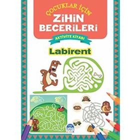 Labirent Çocuklar İçin Zihin Becerileri Aktivite Kitabı - Martı Yayınları