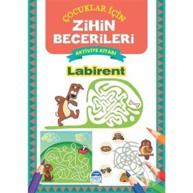 Labirent Çocuklar İçin Zihin Becerileri Aktivite Kitabı - Martı Yayınları