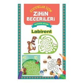 Labirent Çocuklar İçin Zihin Becerileri Aktivite Kitabı - Martı Yayınları
