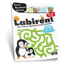 Labirent EAG 3-4 Yaş - Kolektif - Niha Çocuk Yayınları