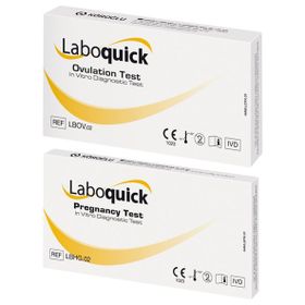 Laboquick 20 Adet Ovülasyon + 4 Adet Gebelik Testi