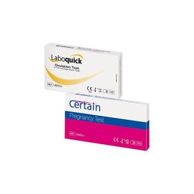 Laboquick 50 Ovulasyon + 5 Certain Gebelik Testi