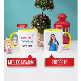 Laboratuvar Teknikeri Sarı Kupa Bardak