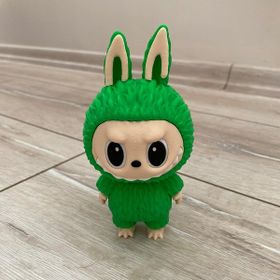 Labubu 3D Baskı Yeşil 13 cm Yaramaz Labubu Karakter Figürü Oyuncak