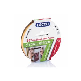 Lacco 341 15x5 m Çift Taraflı Köpük Bant