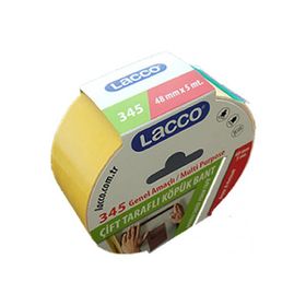Lacco 345 x48 mm 5 m Çift Taraflı Köpük Bant