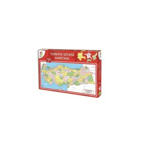 Laço 123 Parça Türkiye Siyasi Haritası Puzzle