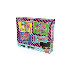 Laço 7627 Lol 4 In 1 Anaokulu Puzzle