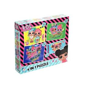 Laço 7627 Lol 4 In 1 Anaokulu Puzzle
