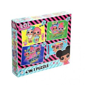 Laço 7627 Lol 4 In 1 Anaokulu Puzzle