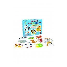 Laço Anaokul Şirin Hayvan 48 Parça Puzzle