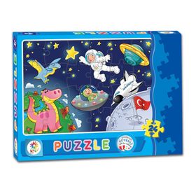 Laço Astronot 24 Parça Puzzle