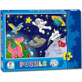 Laço Astronot 24 Parça Puzzle