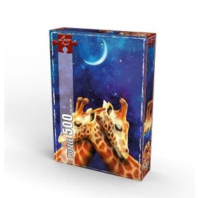 Laço Ay Işığındaki Zürafalar 500 Parça Puzzle
