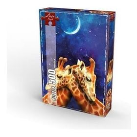 Laço Ay Işığındaki Zürafalar 500 Parça Puzzle