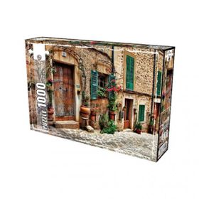 Laço Çiçekli Konak Puzzle 1000 Parça