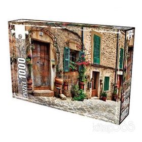 Laço Çiçekli Konak Puzzle 1000 Parça