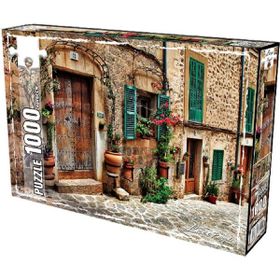 Laço Çiçekli Konak Puzzle 1000 Parça