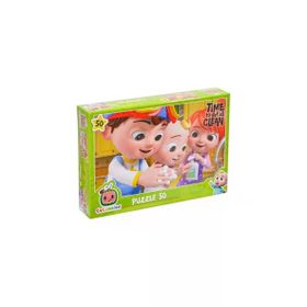 Laço Cocomelon Temizlik Zamanı 50 Parça Puzzle