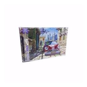 Laço Eski Kırmızı Araba 200 Parça Puzzle