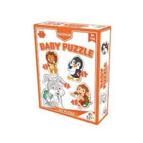 Laço Games 2+3 +4+5 Parça Baby Çiftlik Hayvanları Puzzle