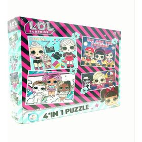 Laço Games 4 in 1 L.O.L. Surprise Puzzle