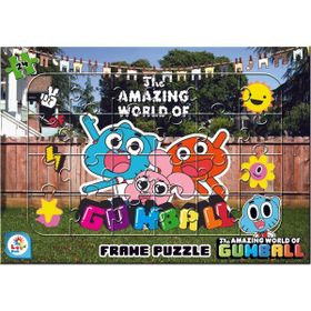 Laço Gumball 24 Parça Frame Puzzle
