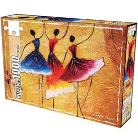 Laço İspanyol Dansı Puzzle 1000 Parça