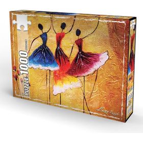 Laço İspanyol Dansı Puzzle 1000 Parça