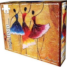 Laço İspanyol Dansı Puzzle 1000 Parça