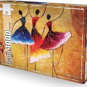 Laço İspanyol Dansı Puzzle 1000 Parça
