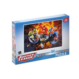 Laço Justice League 70 Parça Puzzle
