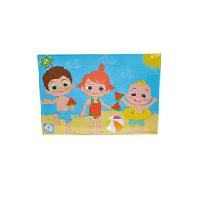 Laco Kids 24 Parca Frame Plaj Co7793 Cocomelon Cocuk Puzzle