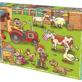 Laço Kids Çiftlik 50 Parça Kutu Puzzle