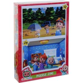Laço Kids Cocomelon 2 İn 1 36 Parça Çocuklar İçin Puzzle