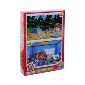 Laço Kids Cocomelon 2 İn 1 36 Parça Çocuklar İçin Puzzle